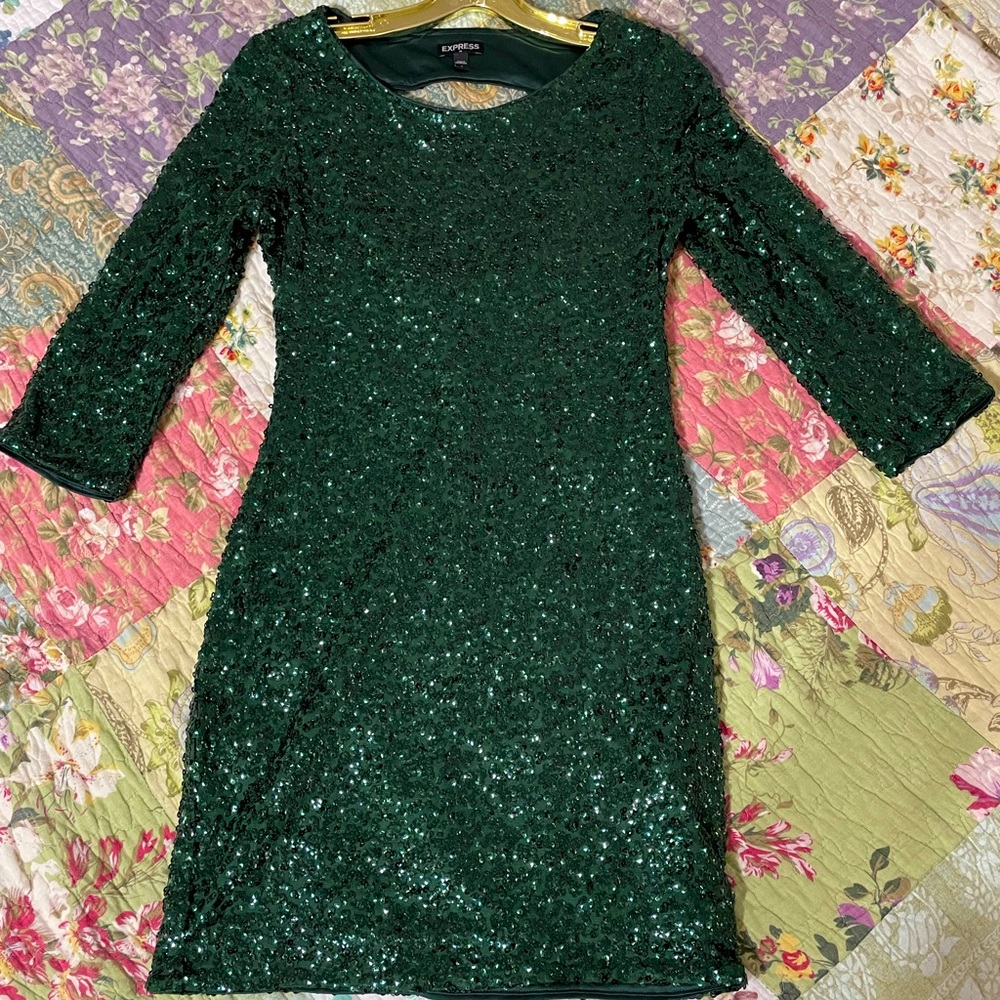 Express Sequin Mini Dress. Size 2